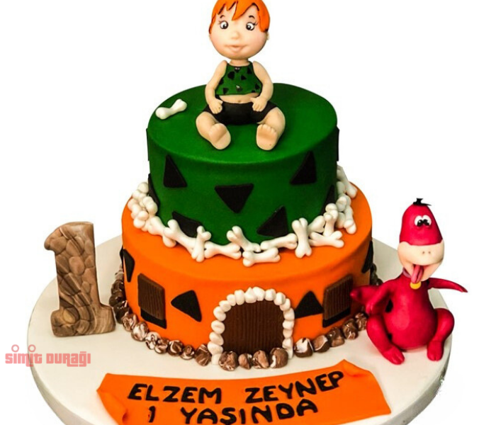 Taş Devri Çakıl Butik Pastası