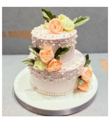 İnci ve Gül Rüyası Pastası