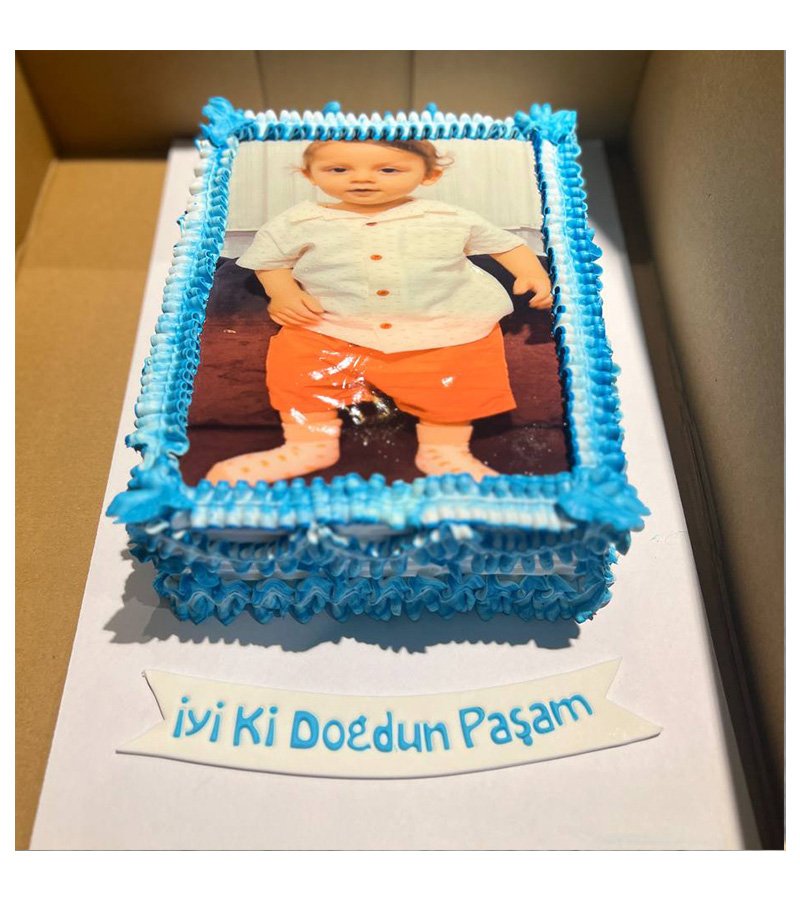 Kişiye Özel Fotoğraflı Doğum Günü Pastası Kişiye Özel Fotoğraflı Doğum Günü Pastası