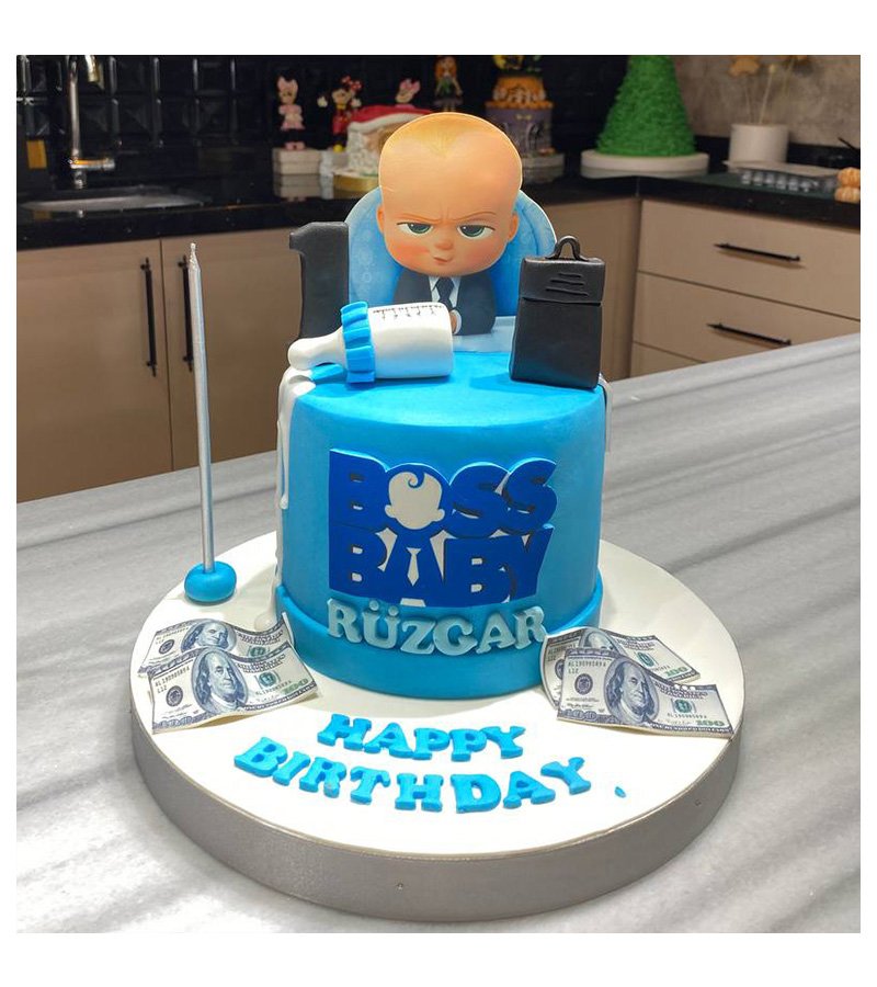 boss patron çocuk doğum günü kutlama pastası online sipariş