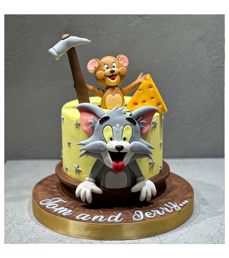 tom ve jerry doğum günü kutlama pastası online sipariş