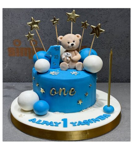 Altın Yıldızlı Ayıcık Pastası